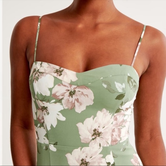 Abercrombie & Fitch Green Camille Dress - Picture 4 of 8